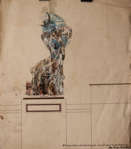August lange brock - august, disegno