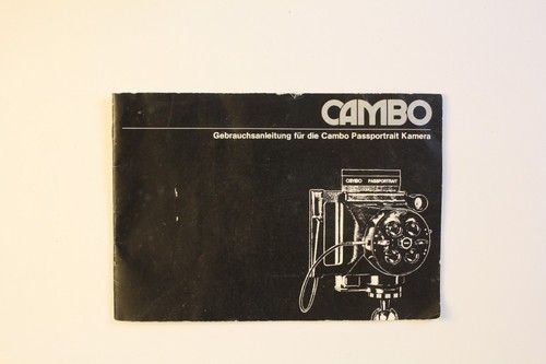 Cambo pasportrait fotocamera - cambo,
