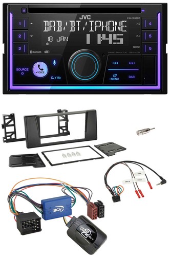 Jvc volante usb 2din dab - volante,