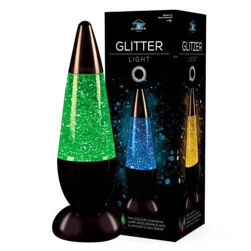 Lampada glitter cambia colore - lampada,