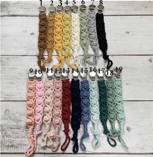 Sillki macramè chain pacifier - sillki,