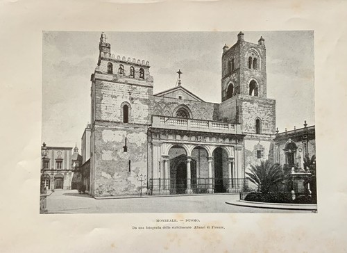Stampa antica sicilia - -,