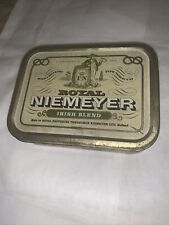 1970ca * Scatola di Latta "Royal NIEMEYER, Irish Blend - Con Tabacco
