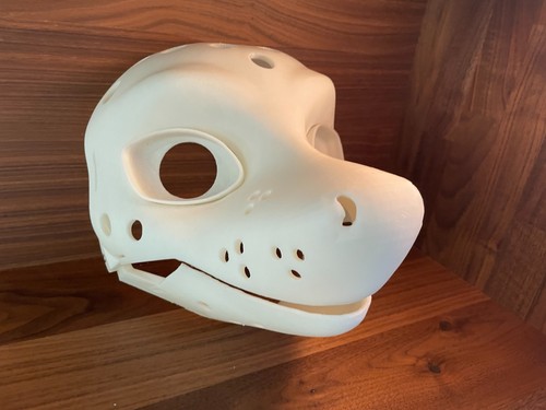 Fursuit head base shark dragon - head,