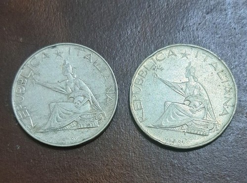 Monete 500 lire argento 835 - monete,