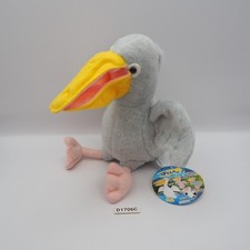 D1706C Pakuncho pelican Bird Amuse Plush 7" Stuffed Toy Doll Japan