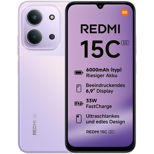 Xiaomi redmi 15c - 5g, 256gb
