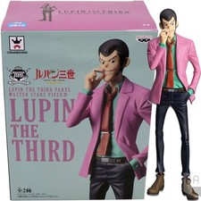 LUPIN MASTER STARS PIECE BANPRESTO Figure Giacca ROSA SIGARETTA 26cm RARA