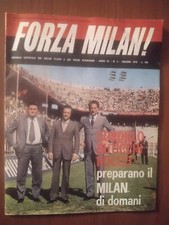 FORZA MILAN! ANNO IV N. 6 GIUGNO 1972 SORDILLO BUTICCHI ROCCO=SALUTO AI TIFOSI