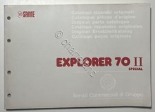Catalogo Parti di Ricambi Originali SAME Trattori - Explorer 70 II Special 1990