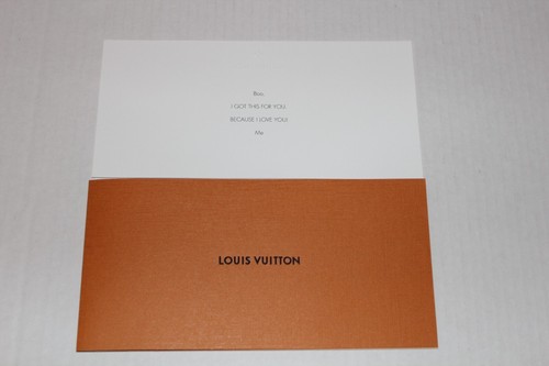 Louis vuitton gift - louis, card