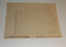 Microfich parts catalog for