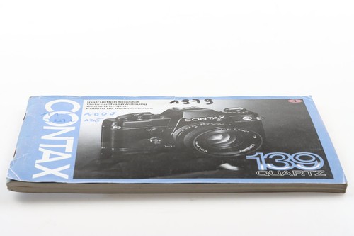 Contax 139 quartz istruzioni - contax,