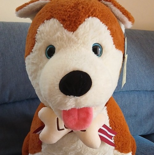 Tridente peluche cane - peluche,