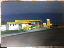 SALVATORE MAGAZZINI: Olio su