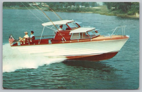 Cartolina owens sea skiff - cartolina,
