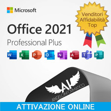 OFFICE 2021 PRO PLUS LICENZA ORIGINALE A VITA FATTURA GARANZIA (ATT. ONLINE)