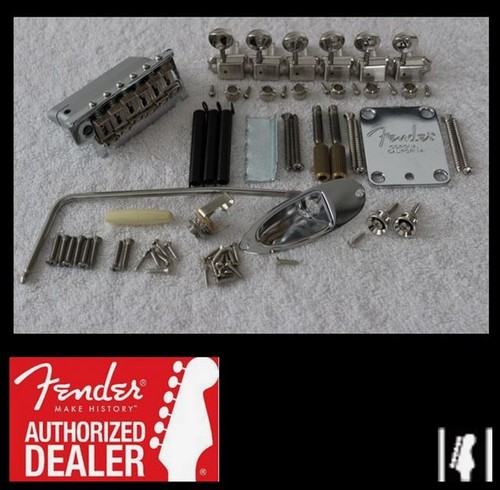 Set hardware cromato fender - set,