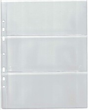 40 FOGLI D'ALBUM MASTER BOLAFFI A 3 TASCHE x BANCONOTE