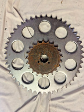 Harley Davidson Sportster 1990 XLH 883  Rear Wheel Chain Drive Gear Sprocket SET