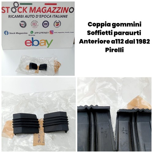 Coppia gommini soffietti - gommini,