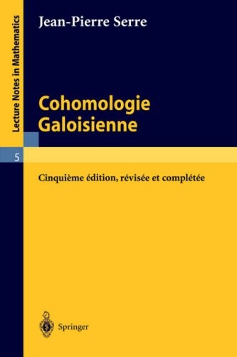 Cohomologie galoisienne by - cohomologie, galoisienne.by