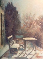 Dipinto dell'artista siciliano