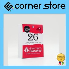 Ricarica Calendario Filosofico 2026 - Refill Calendari da Tavolo - 10x14cm