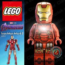 ⭐ LEGO Iron Man Mark 7 Minifigure sh853 Marvel Avengers 76248 Quinjet sh0853