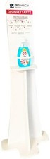 Colonnina Totem in policarbonato con mensola porta dispenser Gel Igienizzante