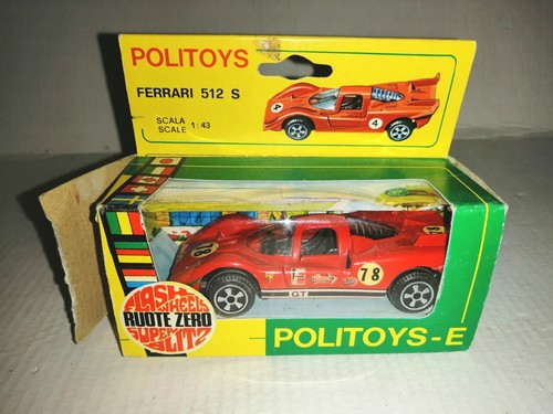 Ferrari 512 politoys 1 43 - ferrari,