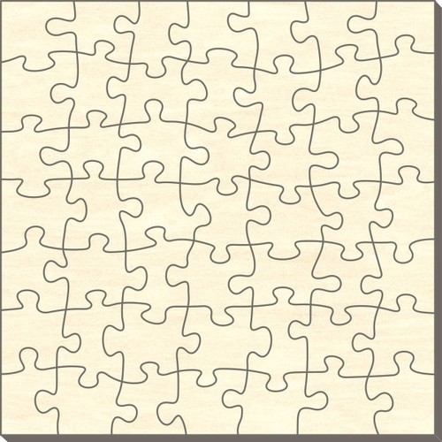 Puzzle legno bianco - puzzle,