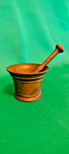 BRONZE MORTAR WITH PESTLE