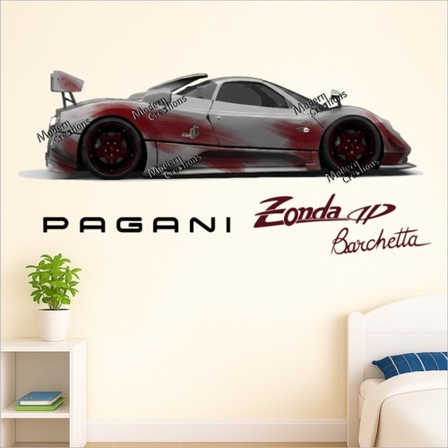 Adesivo murale auto sportiva
