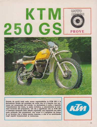 Condividi test moto ktm 250 - test,