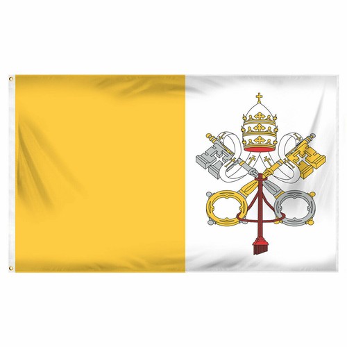 Bandiera enorme vaticano 6x10 - enorme,