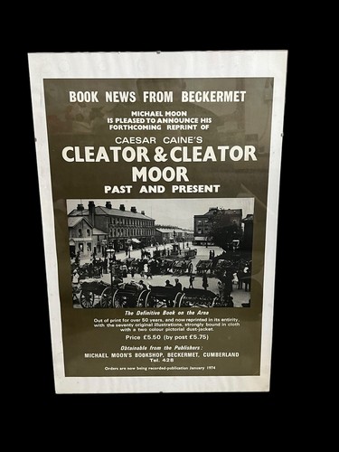 Vintage cleator moor book - vintage,
