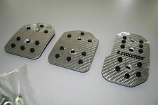 PEDALI PEDALIERA IN VERA FIBRA