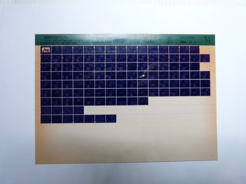 Microfiche moto honda - moto,