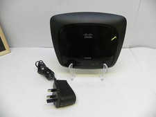 CISCO LINKSYS WIRELESS-N HOME ADSL2+ MODEM ROUTER WAG120N VENDITORE UK #BOX102