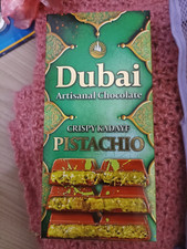 Dubai Chocolate - Tavoletta Cioccolato pistacchio e kataifi 120 g