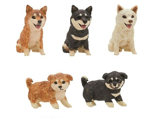 Figura cucciolo shiba - figura, cane