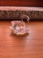 SOPRAMMOBILE SWAROVSKI - CRISTALLO - CIGNO - senza scatola