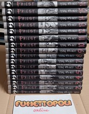 PRIEST 1/16 di Hyung Min-Woo serie completa J-Pop rara OTTIMA