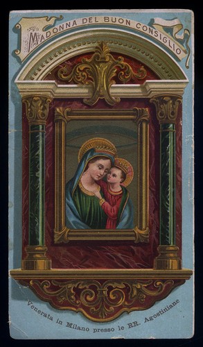 Antico santino cromo - antico, card
