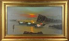 Quadro Mario Galanti olio su