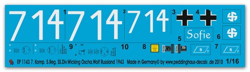 Peddinghaus 1143 panther - 1143, 1/16