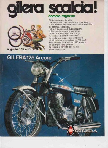 Advertising pubblicità moto - pubblicità,