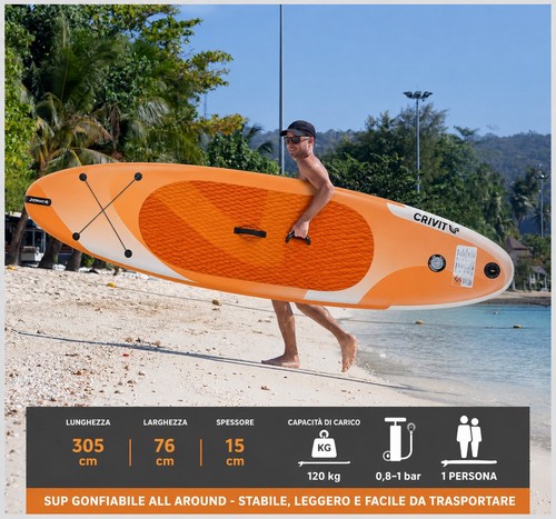 Tavola sup gonfiabile - tavola, da