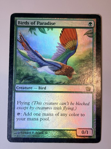 Birds paradise foil - -,